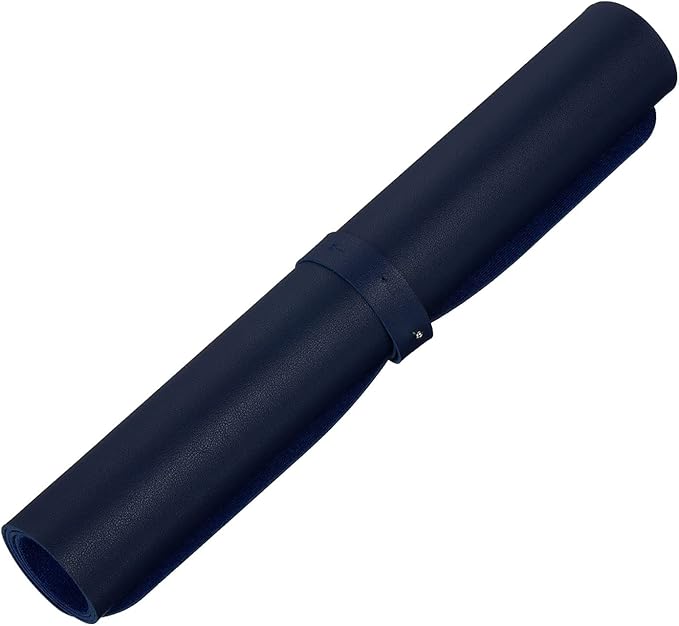 YOKIVE Desk Mat Protector, PVC Non Slip Waterproof | Laptop Pad Writing Mat for Desktop Keyboard Mouse (Blue, 27.56x13.78 Inch)