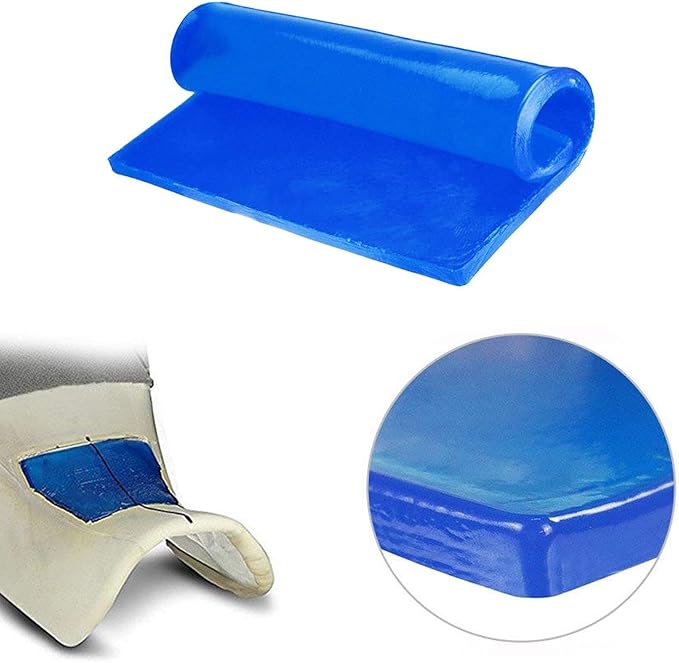 Motorcycle Seat Gel Pad Driver/Passenger Car Seat Cushion Shock Absorption Mat Reduce Fatigue Comfortable Soft Pad DIY Seat Pad Cooling Cushion Motorcycle Seat Foam (30 x 25 x 1.2cm)