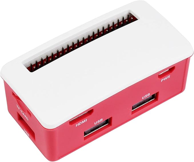 USB HUB Box Kit with USB HUB HAT Board and ABS Case for Raspberry Pi Zero 2 W/Zero 2WH/Pi Zero/Zero W/Zero WH,with 4X Extended USB Ports Compatible with USB 2.0/1.1