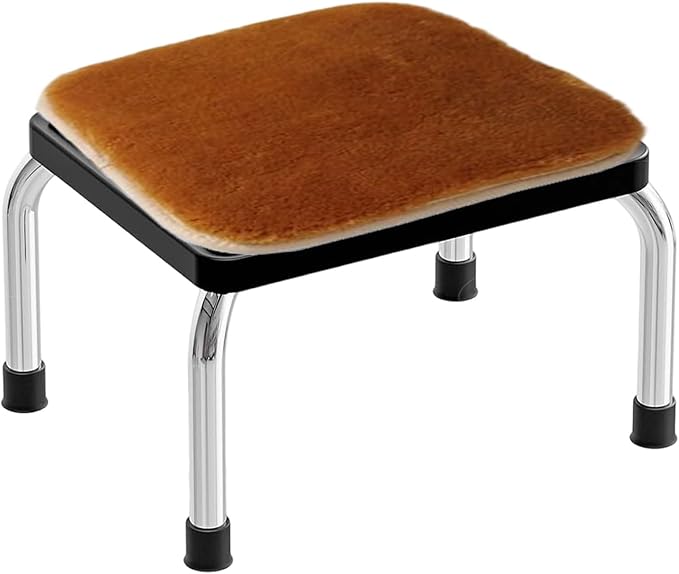 Anti-Slip Seat Cushions with Ties, Plush Dining Chair Pads, Durable Foam Cushions, Universal Stool Padding, Indoor-Outdoor Seat Cushions(Camel,Rectangular 14X18in)
