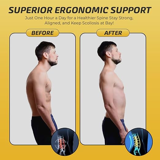 Lower Back Support Belt for Men & Women, Back Brace for Lower Back Pain Relief, Breathable Lumbar Support with 6 Stays & Dual Adjustable Straps, X-Large (39”–48”)