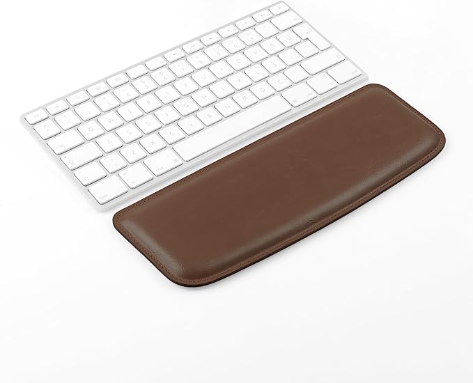 Londo PU Leather Keyboard Pad - Premium Ergonomic Support for Comfortable Typing at Work and Home