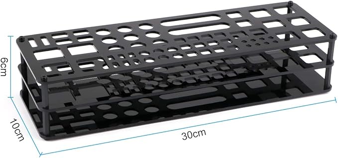 Screwdriver Storage Rack Screwdriver Organizers for Hex Cross Screw Driver RC Tools Kit Organizers 63 Hole