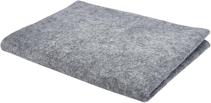 PH PandaHall 48 x 32 Inch Chinese Calligraphy Drawing Felt Mat Water Drawing Cloth, Gray Writing Felt Mat Reusable Water Paper Felt Desk Pad for Calligraphy Practicing Painting Beginners