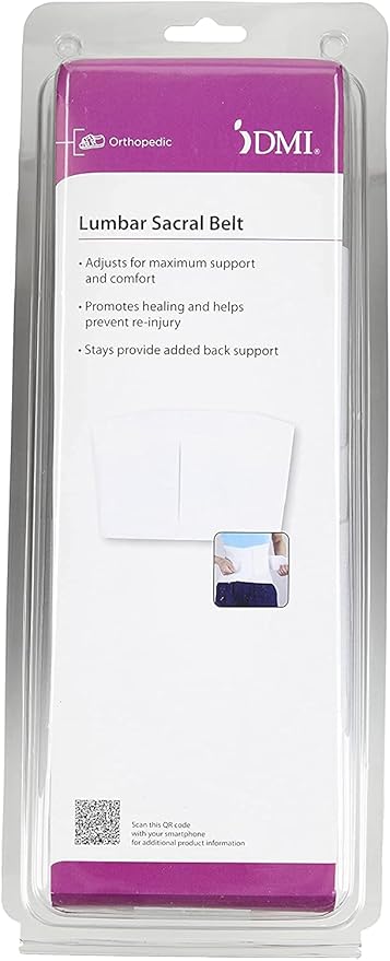 MABIS Adjustable Back Brace and Back Support Belt for Lumbar Support related to Improved Posture, Back Pain, Scoliosis and Herniated Discs, Extra Large