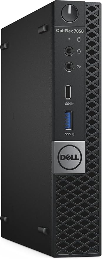 Dell OptiPlex 7050 mini Desktop Computer PC with 24" FHD Monitor, Intel Core i5-6500, 16GB RAM, 256GB SSD, Wi-Fi, Bluetooth, Keyboard & Mouse, Windows 11 Pro (Renewed)