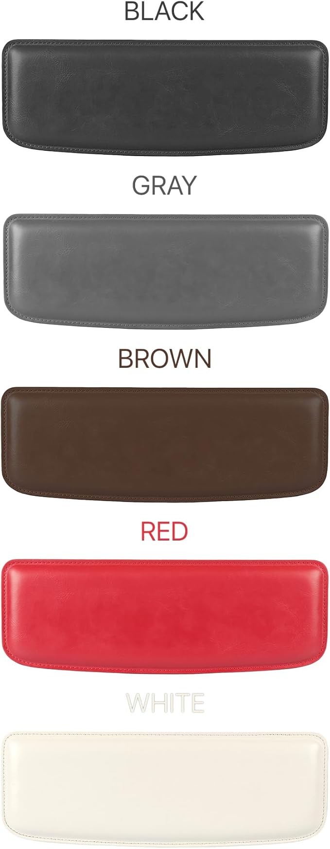 Londo PU Leather Keyboard Pad - Premium Ergonomic Support for Comfortable Typing at Work and Home
