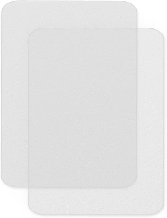 2 Pack Office Chair Mat for Hardwood Floors, 60"x48" Desk Chair Mat for Rolling Chair on Hard Floor, Heavy Duty Floor Protector for Home or Office, Easy Clean and Glide Without Curing