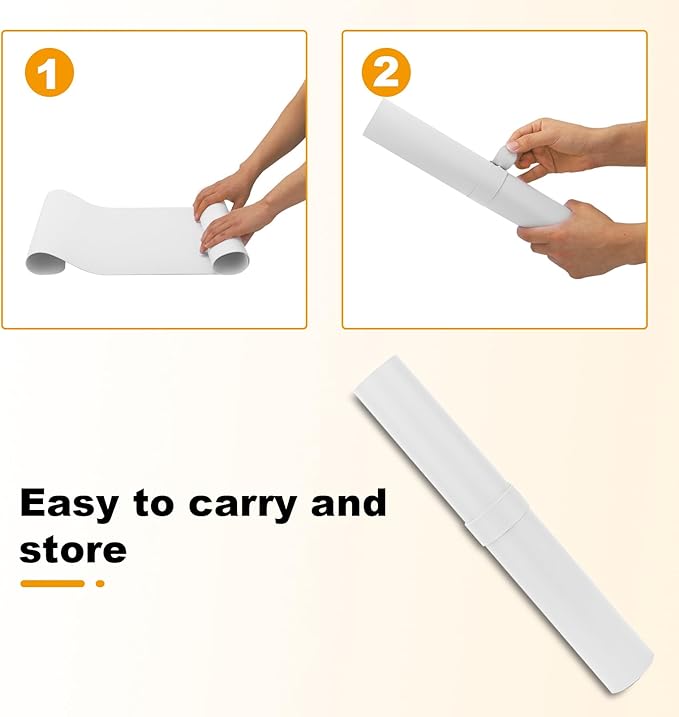 Large Leather Desk Pad Protector,27.5inch x 13.7inch,Non-Slip Durable Office Desk Mat for Writing, Computer, Laptop, Mouse Pad & Desktop Use,Desk Protector Mat,White
