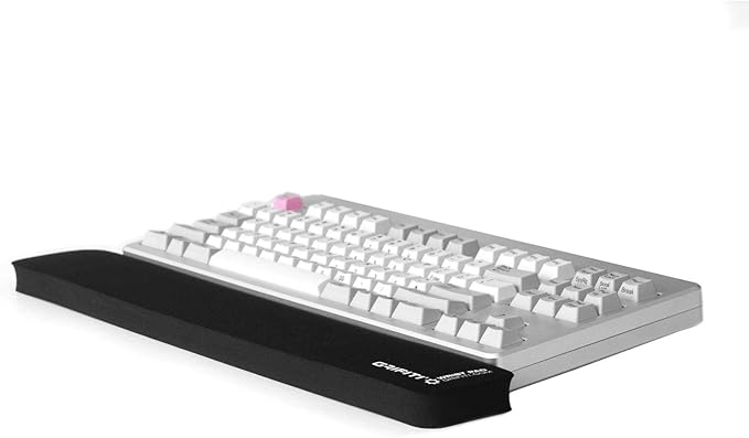 GRIFITI Fat Wrist Pad 17" x 2.75" x 0.75" Inches Wrists Rest for Standard Computer Keyboards Ergonomic Hand Pads Support Full Length Carpal Tunnel Resting Keyboard Rests Typing & Gaming Accessories