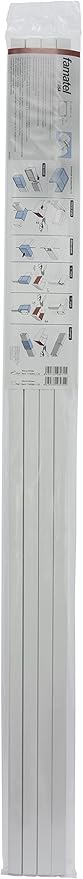 Easylife TV Wire Hider Wall Mounted 10 Feet White Cord Cover Kit for Wall Paintable Cable Raceway Adhesive Wire Concealer Wall Cable Management System