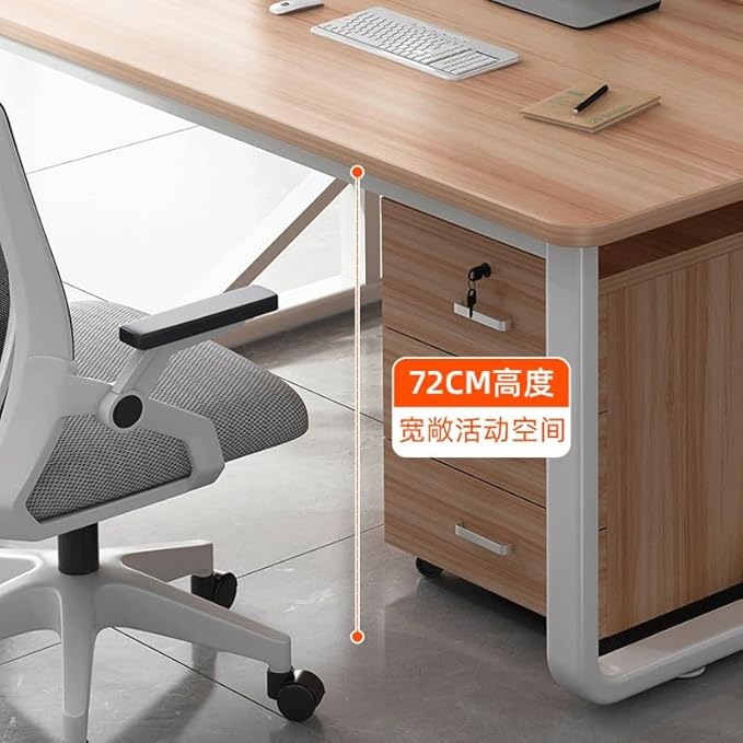 Computer Staff Desk Staff Workstation Office Desk nd Chair Combination