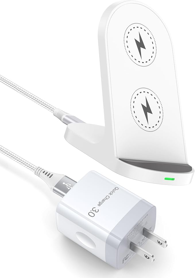 Android Wireless Charger for Google Pixel 10 Pro XL 10a 9a 9 Pro 8 8a 7 6 Fold, Wireless Charging Stand Cordless Phone Snap Holder for Samsung Galaxy S26 Ultra S25 S24 iPhone 17 Cargador Station