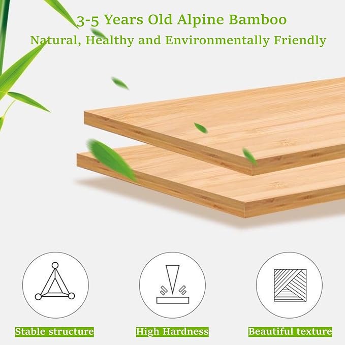 Foldable Shoe Rack, Bamboo Vertical Shoe Organizer Tall for Small Spaces. Multifunctional Narrow Shoe Shelf for Entryway, Closet, Corner, Bedroom, Hallway, Wood Color 6 Layers