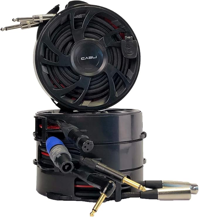 Singular Sound | Cabli: The Fast and Easy Way to Wrap | Organize & Protect Music Cables | Cord Protectors | Cord Hider | Under Desk Cable Management | Cord Covers for Wires on Floor