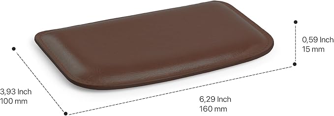 Londo PU Leather Keyboard Pad - Premium Ergonomic Support for Comfortable Typing at Work and Home