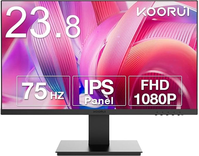 HP EliteDesk 800 G1 SFF Desktop Computer PC,i5 Small Form Factor Business Desk Top, Koorui 24 inch New Monitor,16GB RAM, 256GB SSD + 2TB HDD,WiFi,Bluetooth,Wireless Keyboard Mouse(Renewed)