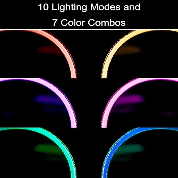 Extended RGB Gaming Mouse Pad, Extra Large Gaming Mouse Mat for Gamer, Waterproof Office Desktop Mat with 10 Lighting Mode, for PC Computer RGB Keyboard Mouse - 31.5'' x 15" x 4mm(Map)
