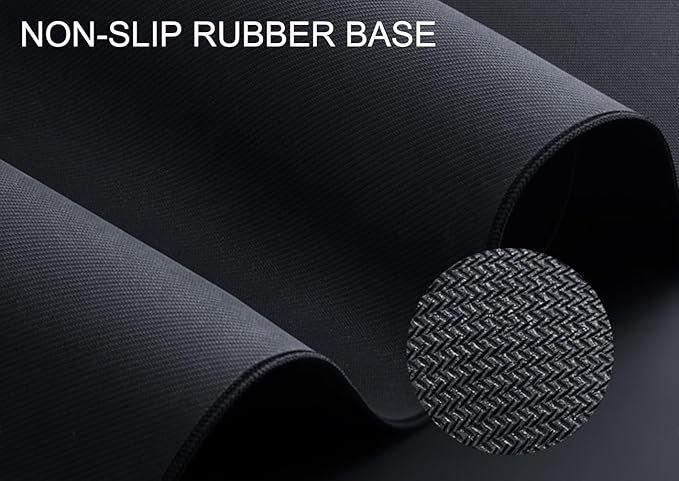 Large Gaming Mouse Pad, XXL Extended Computer Keyboard Mouse Mat with Stitched Edges, 31.5" x 15.7" Non-Slip Waterproof Rubber Base Long Mousepad for Work, Game, Office, Home, Waves Line