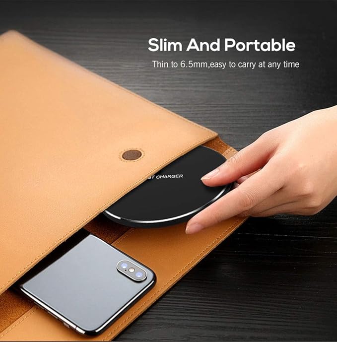 Fast Wireless Charger,20W Max Wireless Charging Pad Compatible with iPhone 17/17 Pro/16/15/14/13/12/SE/XS Max/XR,AirPods;FDGAO Wireless Charge Mat for Samsung Galaxy S25/S24/Note,Pixel/LG