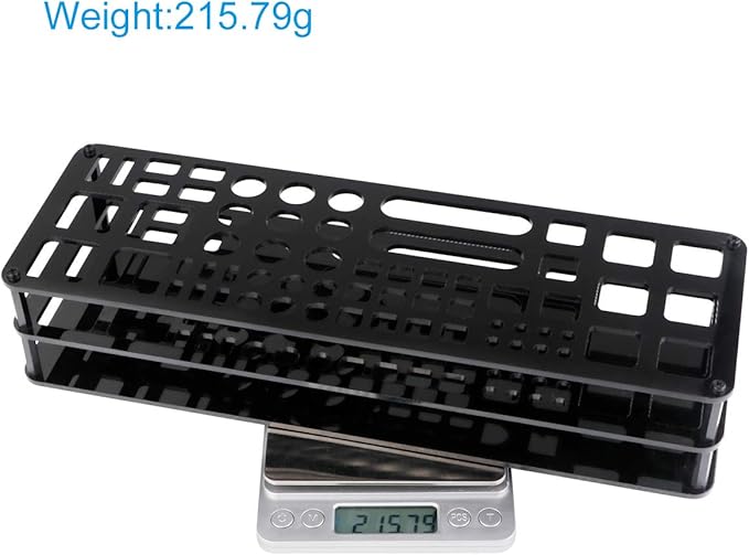 Screwdriver Storage Rack Screwdriver Organizers for Hex Cross Screw Driver RC Tools Kit Organizers 63 Hole
