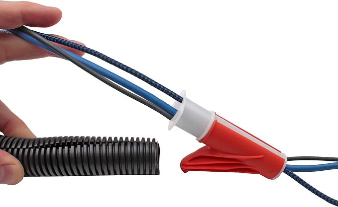 Electriduct Wire Loom Cable InsertionTool for 2" Conduit Sleeving Installation - Model CM32 | 5 Pack