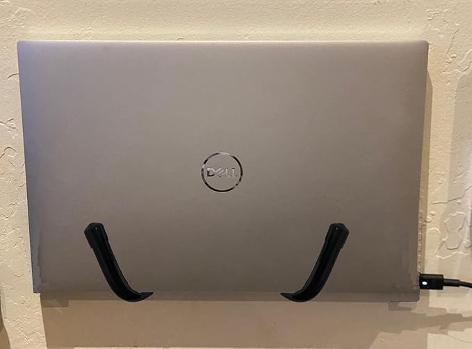 Laptop Wall Mount Holder, Universal Adjustable Storage Organizer for Laptops, MacBook, Keyboard, Tablets, Mouse,iPad & More for Office and Home Great for Freeing up Desk Space.