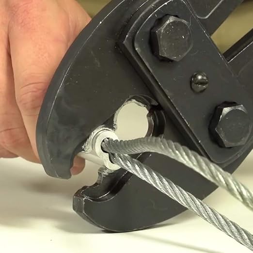 Wire Rope Sleeve, for Wire Rope Dia. 3/8", Aluminum Alloy, PK 25