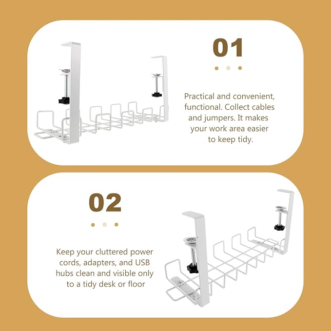 Cabilock switchboard cable trench Cable Management Tray No Drill carbon steel cord management rack Organizer wire basket cable management rack cable tray organizer
