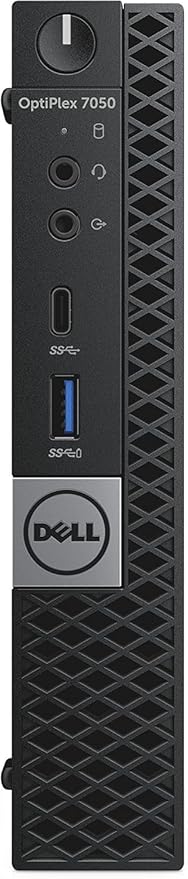 Dell OptiPlex 7050 mini Desktop Computer PC with 24" FHD Monitor, Intel Core i5-6500, 16GB RAM, 256GB SSD, Wi-Fi, Bluetooth, Keyboard & Mouse, Windows 11 Pro (Renewed)