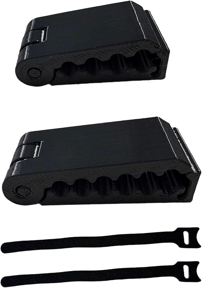 12-Lead Cable Organizer, EKG Lead Separator Set, Includes 4-Slot & 6-Slot Cable Organizers, with 2 Hook Loop Cable Ties