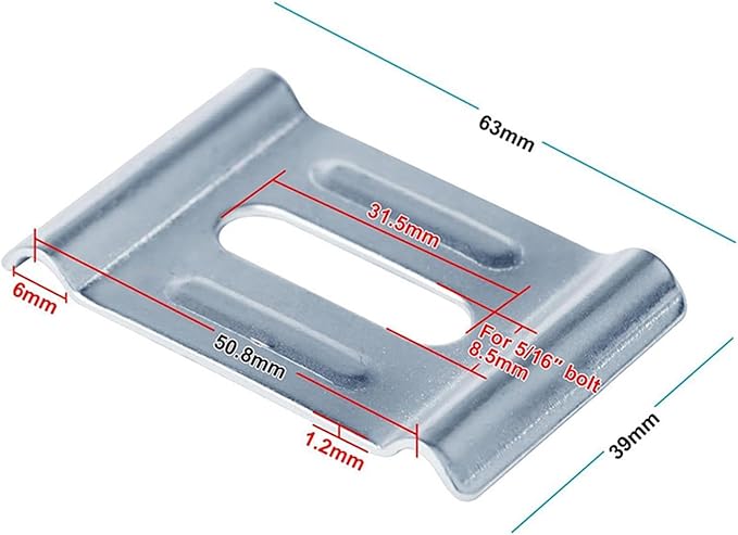 30x Cable Raceways Hold Down Clamp Mesh Cable 4mm-6mm Wire Plate Replaces Repair Connector Support Washer