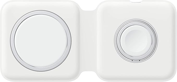 Apple MagSafe Duo - Wireless Charger with Fast Charging Capability, Type C Wall Charger, Compatible with iPhone, AirPods and Watch