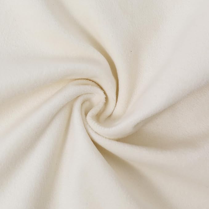16.5 Inch Velvet Round Placemat with Ruffle for Dining Table Outdoor Placemats Non-Slip Washable for Gathering, Occasional Decoration and Family Parties Celebrations Set of 4, Beige