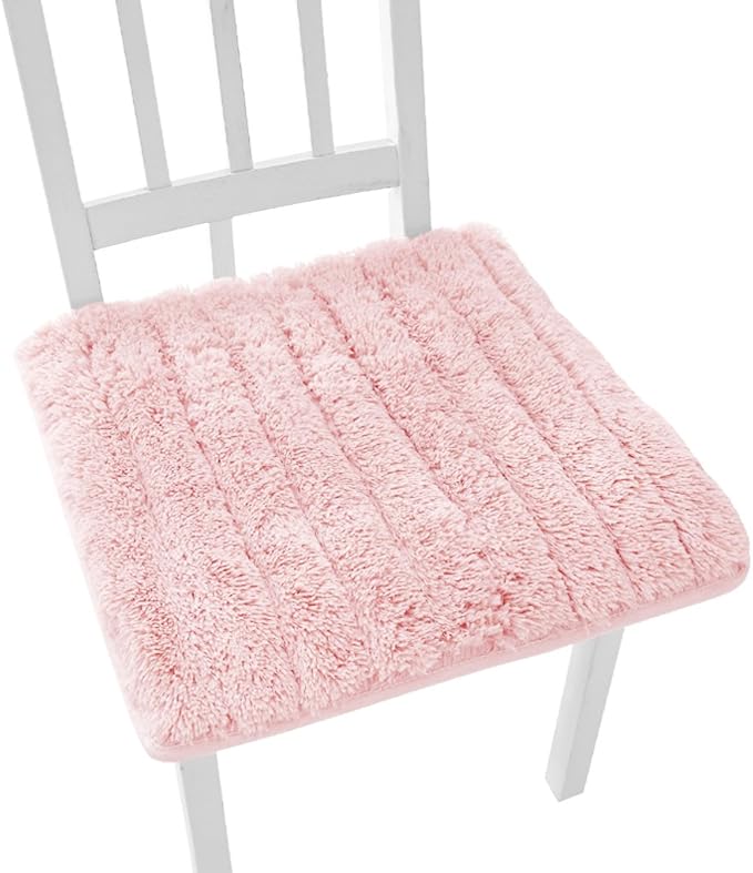 Chair Cushion Pad Nonslip Seat Pad Soft Plush Cushion Thick Computer Chair Cushion Cover Folding Pad for Car Home Office Dining Room Indoor Outdoor Kitchen Outside Desk