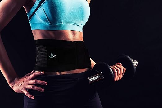 Back Brace for Men Lower Back Pain Relief, Back Support Belt with Dual Lumbar Sacral Pads, Adjustable Straps and Cooling Liner (X-Small/Small)
