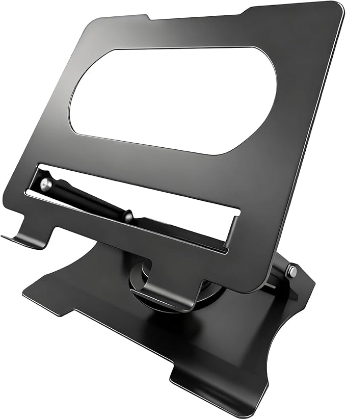 Installation-Free Laptop and Tablet Stand, Foldable Cooling Stand, Rotating Monitor Lift Stand