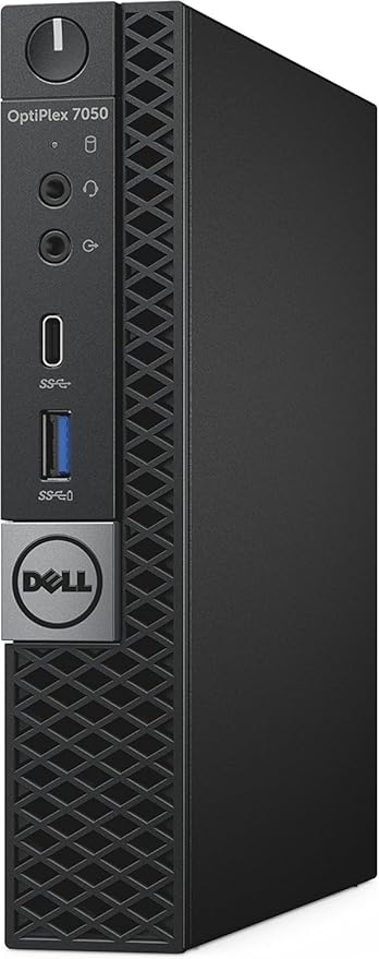 Dell OptiPlex 7050 mini Desktop Computer PC with 24" FHD Monitor, Intel Core i5-6500, 16GB RAM, 256GB SSD, Wi-Fi, Bluetooth, Keyboard & Mouse, Windows 11 Pro (Renewed)