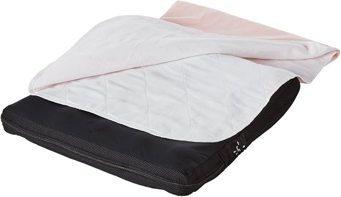 Roho Mosaic Seat Cushion 18” x 18” Inflatable Air Cell Design, Adjustable Firmness, Non-Skid Cover, Lightweight Portable Cushion for Wheelchair, Office Chair, Car & Home
