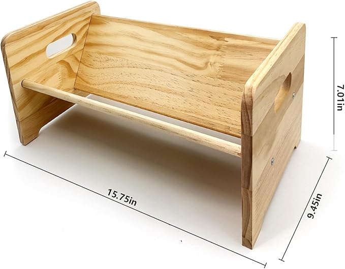 Desktop Bookshelf Organizer, Wood Office Tabletop Book Storage Rack, Tilting Bookcase for Books/Magazine Display,Small Desktop Bookshelf,Desk Shelf