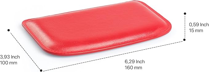 Londo PU Leather Keyboard Pad - Premium Ergonomic Support for Comfortable Typing at Work and Home