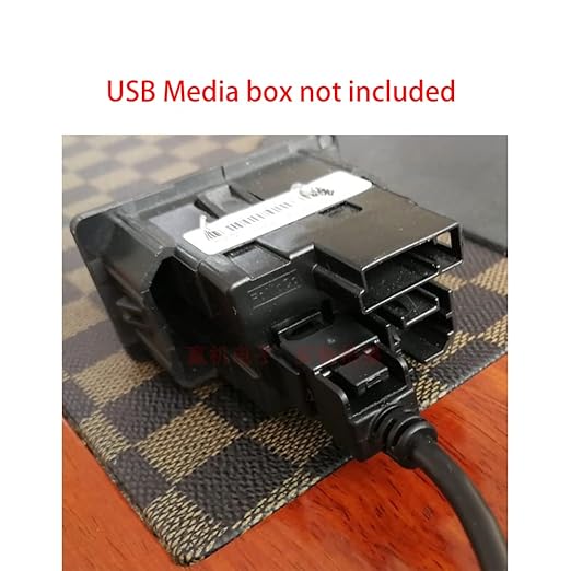 Sync 2 to Sync 3 Upgrade T Port Harness Adapter Extension Cable Compatible for Ford USB Mutimedia Module Box Hub to APIM Module Cable
