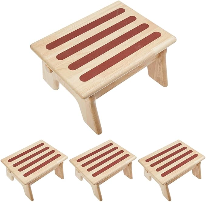 My Brest Friend Nursing Stool Adjustable for Comfort, Wood (Pack of 4)