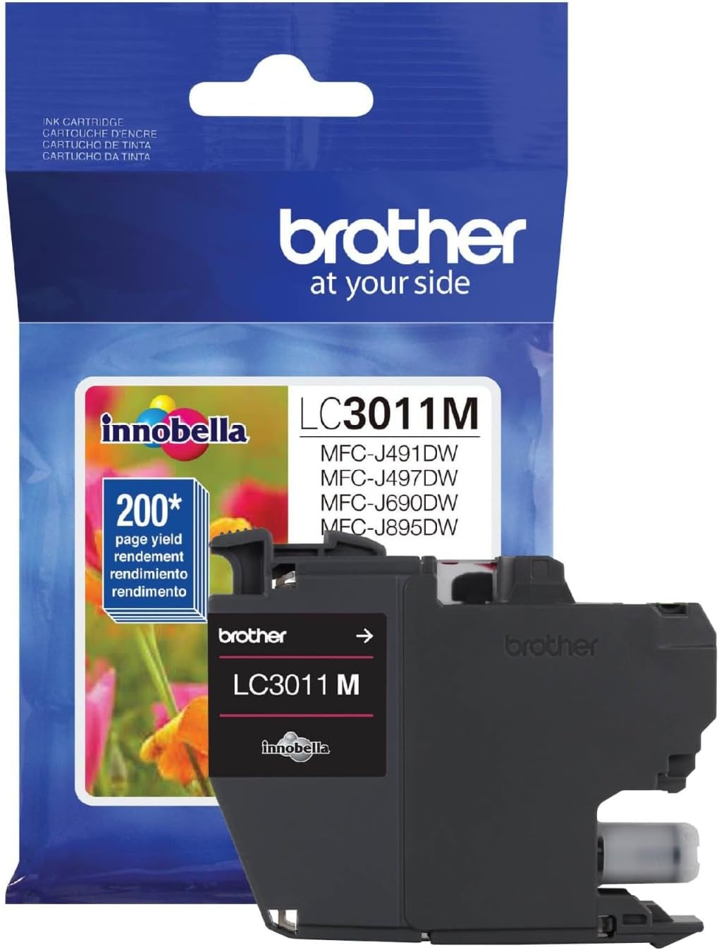 Printer LC3011M Single Pack Standard Cartridge Yield up to 200 Pages LC3011 Ink Magenta