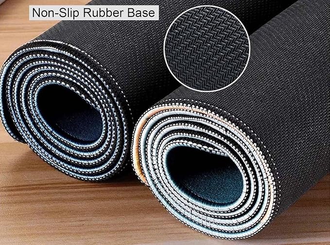 Old Wood Desk Mat Mouse Pad XL Extended Large Gaming Desk Pad Mousepad, Wood Computer Laptop Keyboard and Mouse Mat, Desktop Protector Mat for Women Men Office 31.5x11.8 in