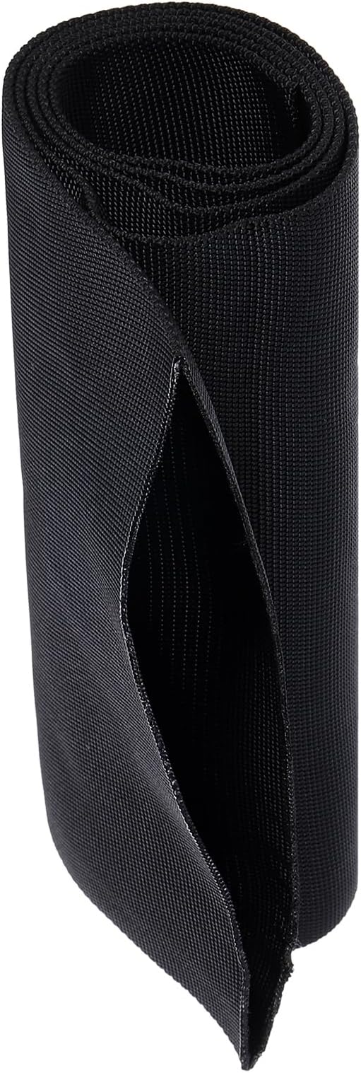 PATIKIL 4.9" Dia 3.3FT Nylon Protective Hose Sleeve, Cable Cover Sheath Protection for Welding Tig Torch Hydraulic Hose, Black