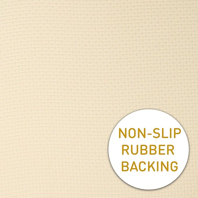 Chair Cushion Memory Foam Pads with Ties Honeycomb Pattern Slip Non Skid Rubber Back Rounded Square 16" x 16" Seat Cover, 6 Count (Pack of 1)