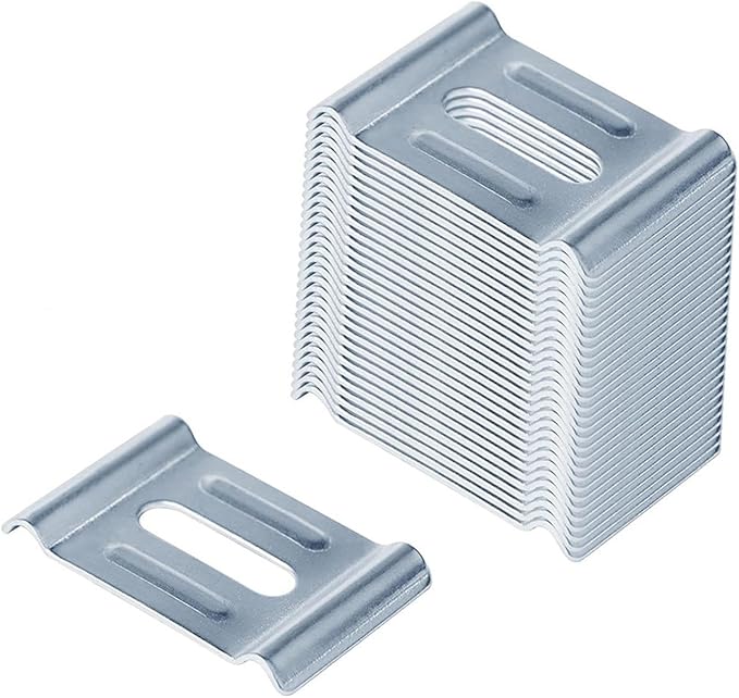30Pcs Cable Raceways Hold Down Clamp Professional Basket Wire