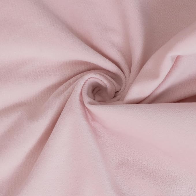 16.5 Inch Velvet Round Placemat with Ruffle for Dining Table Outdoor Placemats Non-Slip Washable for Gathering, Occasional Decoration and Family Parties Celebrations Set of 4, Pink