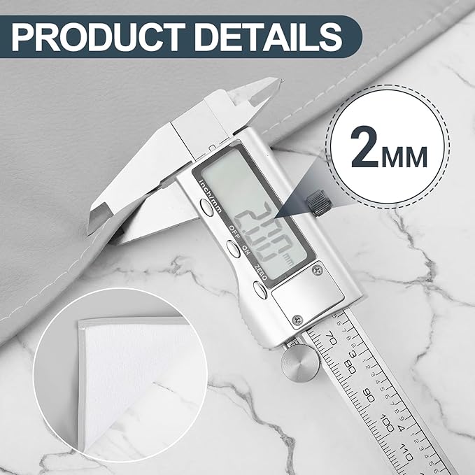 Zhehao 39'' x 55'' Large Countertop Protector Mat, Waterproof Heat Resistant PU Leather Top Table Cover Protector for Kitchen Dining Room, Crafting Desk, Gray